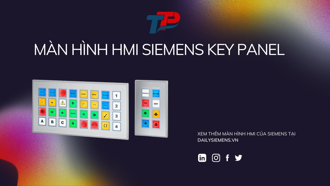 Màn hình HMI Siemens Key Panels