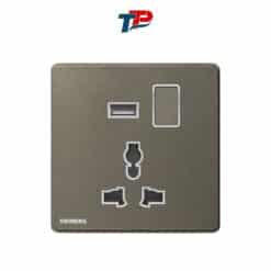 Ổ Cắm Đa Năng 13A (international)+ USB+ Công tắc 5UB81883PC05