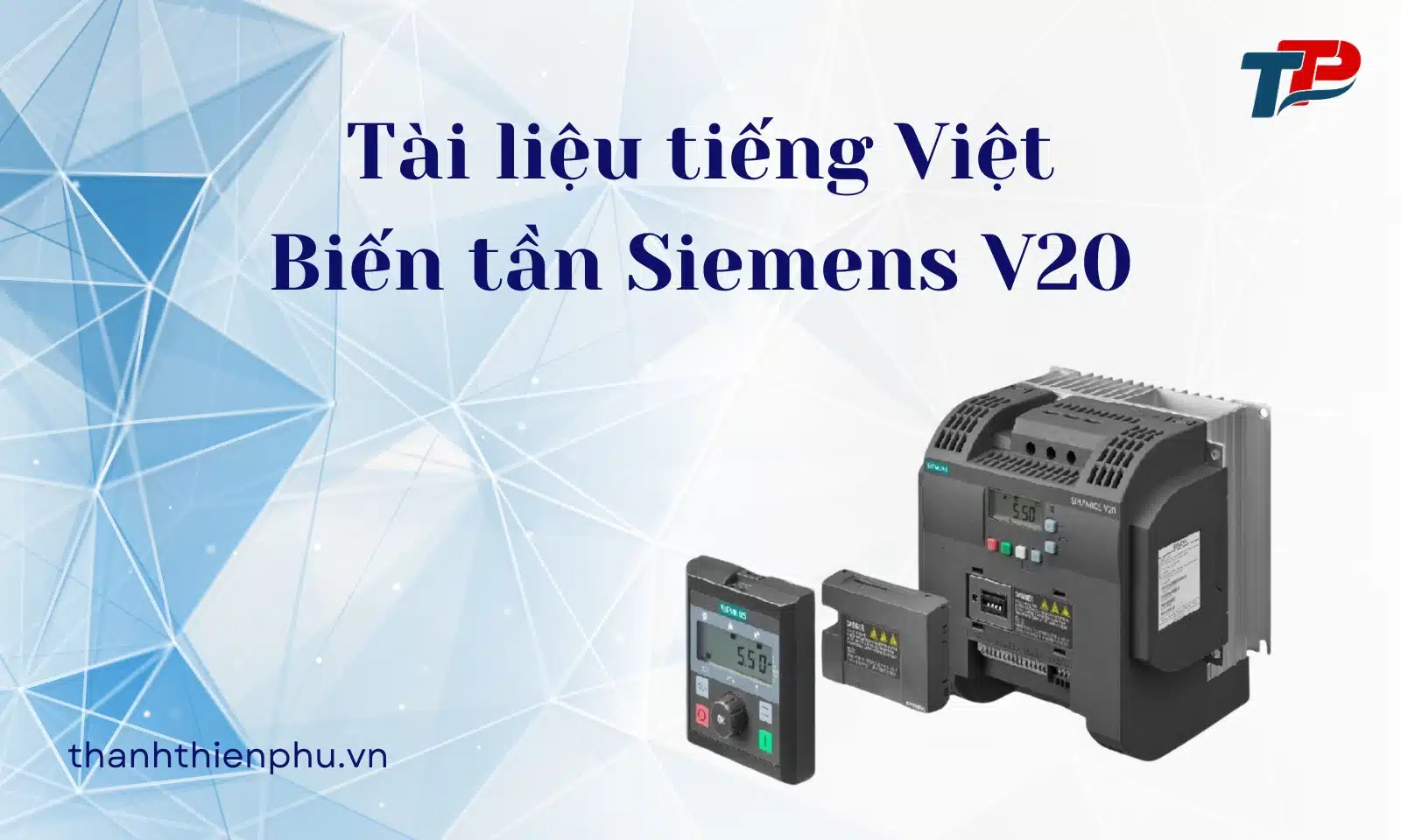 Bộ tài liệu biến tần Siemens V20 tiếng Việt