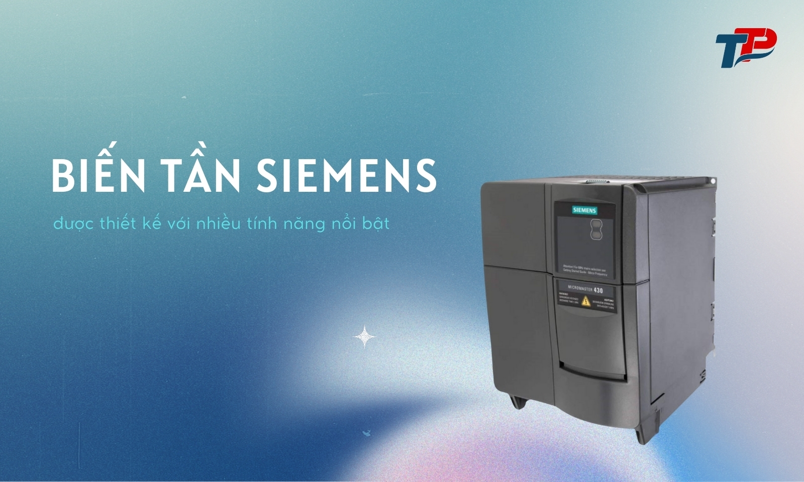 Biến tần Siemens được ứng dụng rộng rãi nhờ các tính năng nổi bật