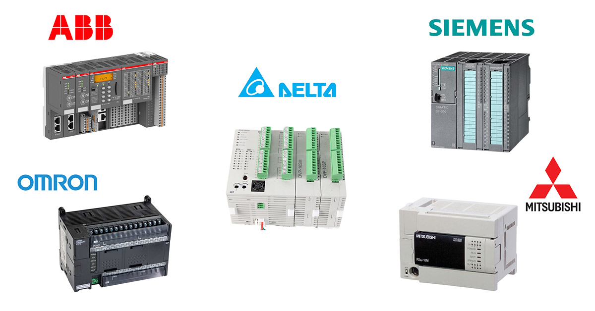 Các hãng sản xuất PLC phổ biến