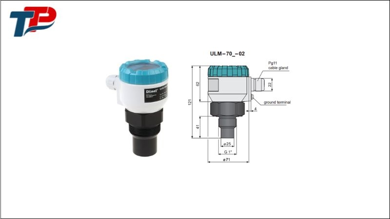 Cấu tạo của cảm biến siêu âm