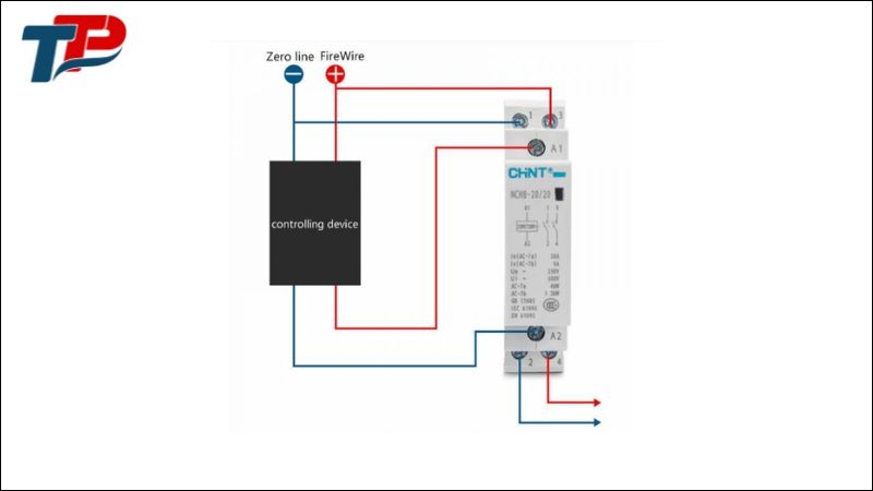 Sơ đồ nối dậy trong các tủ điều khiển máy bơm nước trong gia đình