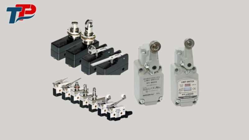 Các công tắc (thường là quang học hoặc từ tính) được đặt ở hai đầu hành trình của encoder