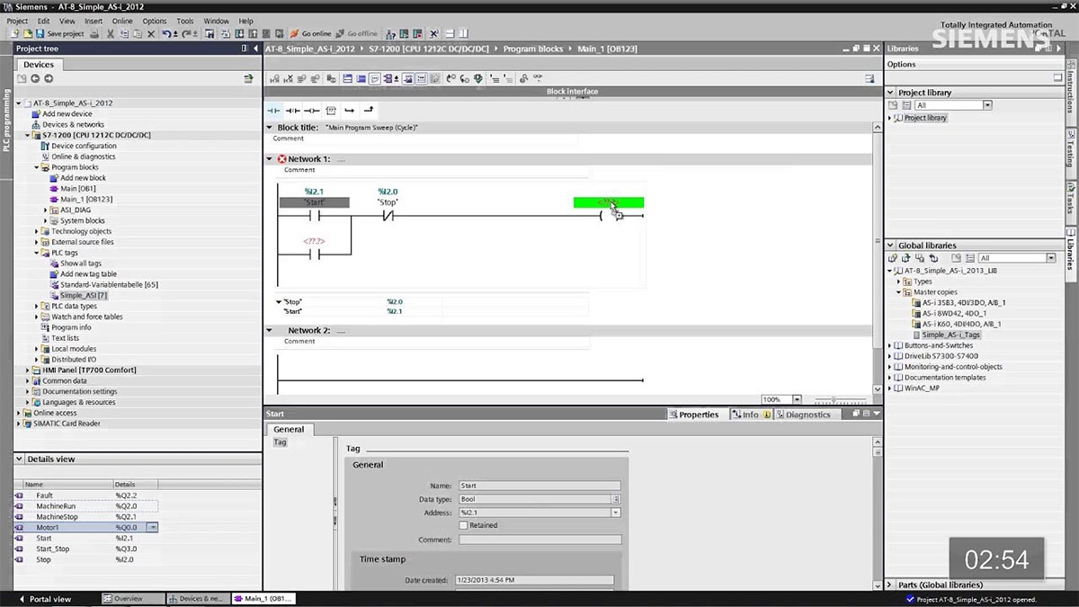 Cấu hình AS-Interface trong phần mềm TIA Portal