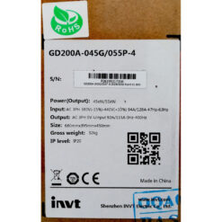 GD200A-045G/055P-4 - Biến tần INVT GD200A 3 pha 380V 45/55kW full box