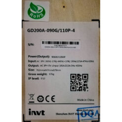 GD200A-090G/110P-4 - Biến tần INVT GD200A 3 pha 380V 90/110kW full box