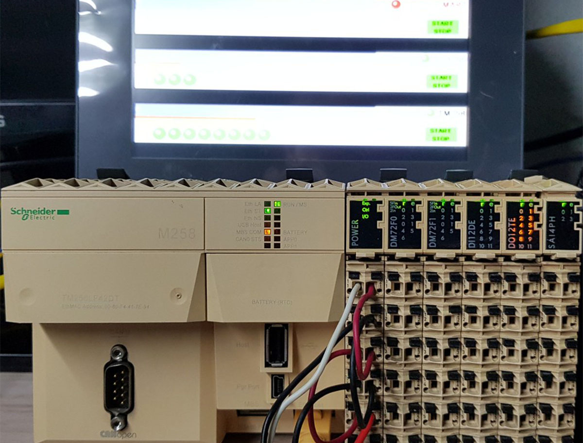 Kết nối HMI với PLC Schneider Electric