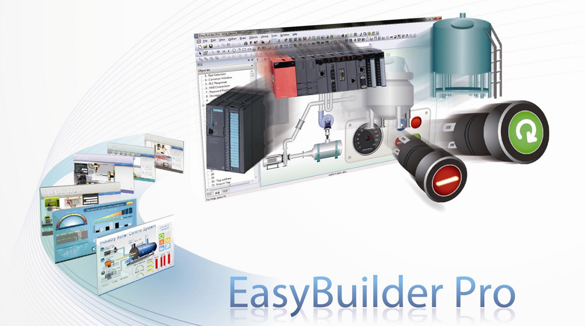 EasyBuilder Pro tương thích với các hãng PLC lớn