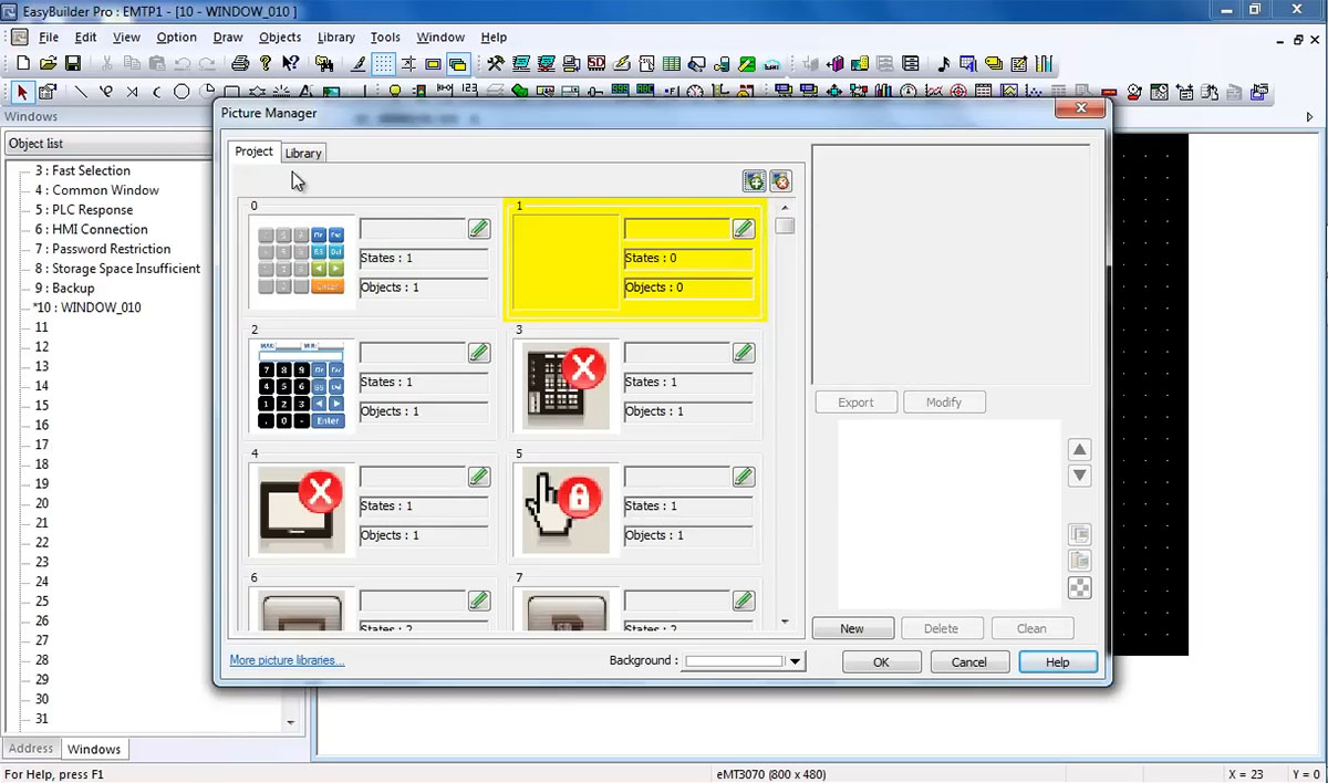 Phần mềm EasyBuilder Pro