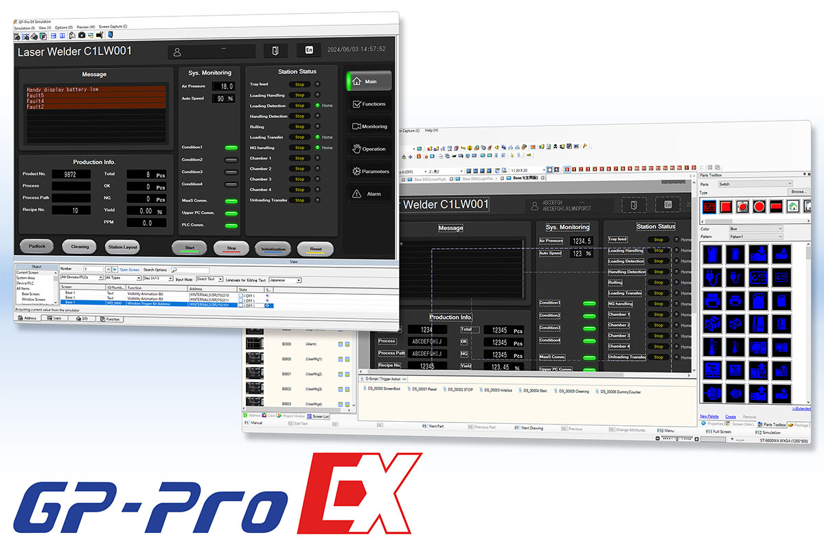 Phần mềm GP-Pro EX
