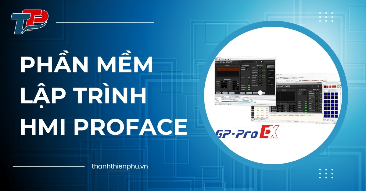 Phần mềm lập trình HMI Proface