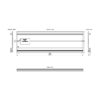 6ES7590-1AF30-0AA0 - Mounting rail 530mm S7-1500 Siemens