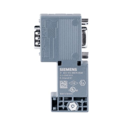 6ES7972-0BB70-0XA0 - Đầu nối DP PROFIBUS FC PG 90 độ 72.2mm Siemens