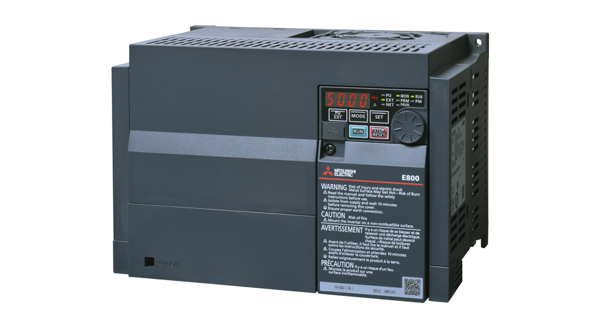 Biến tần 5.5kW Mitsubishi FR-E800