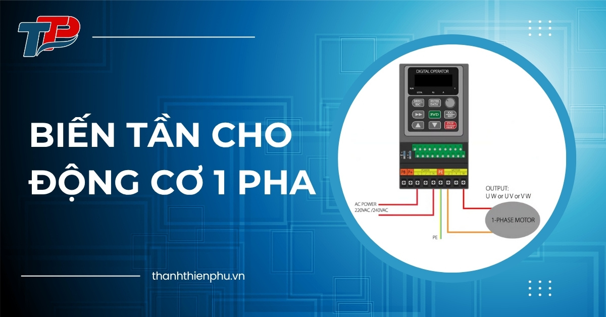 Biến tần cho động cơ 1 pha