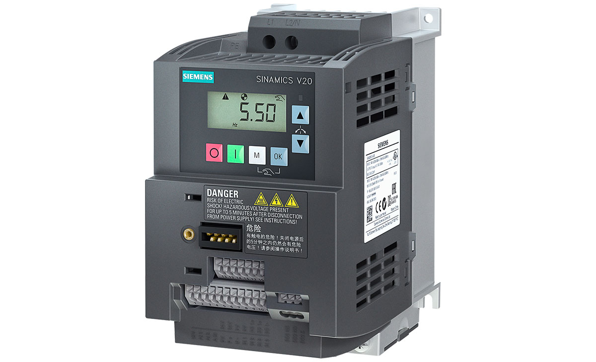 Biến tần Siemens SINAMICS V20 1.5kW