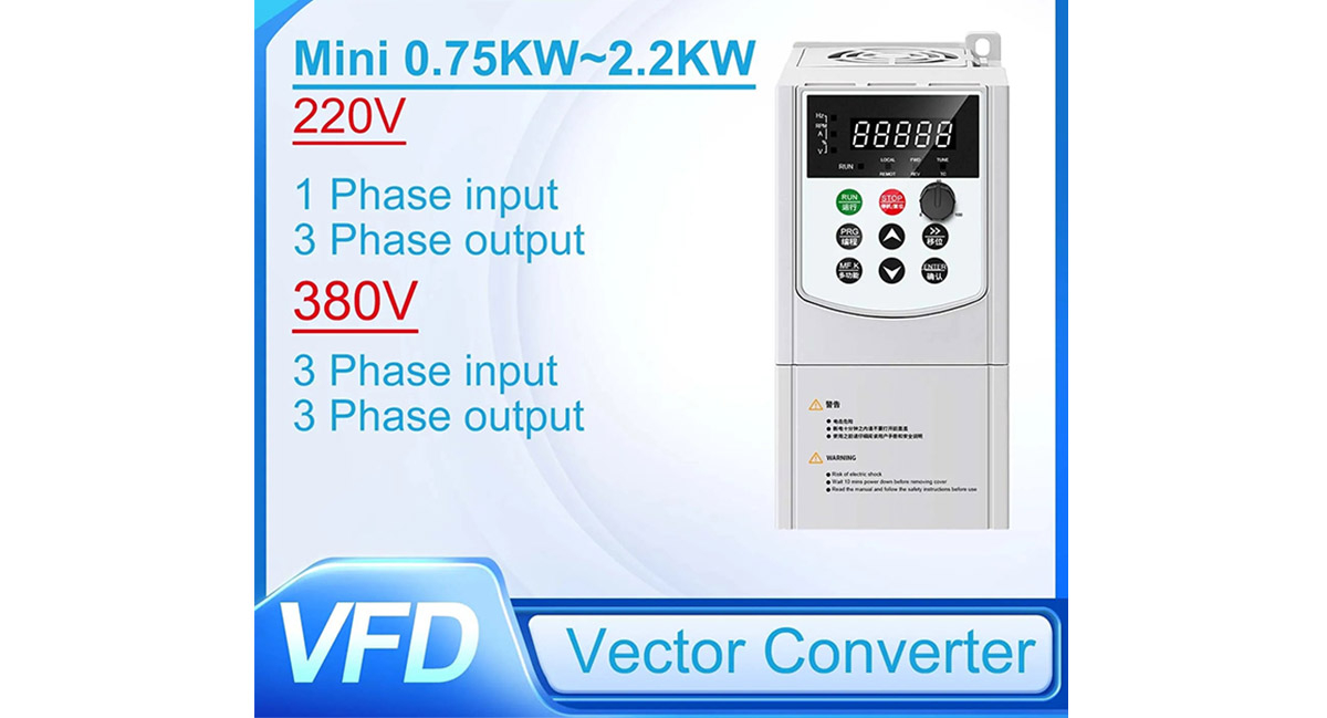 Dải công suất và điện áp của biến tần mini