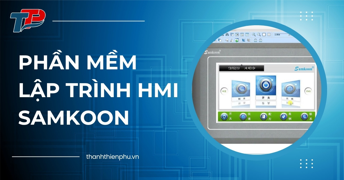 Phần mềm lập trình HMI Samkoon