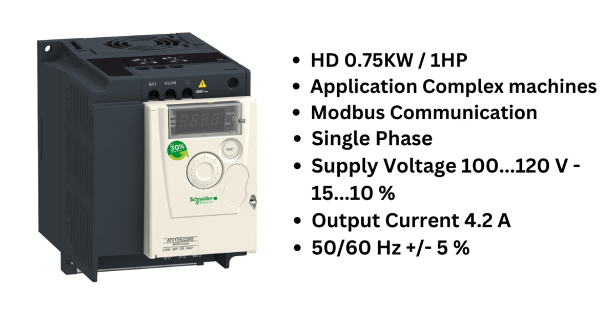 Thông số kỹ thuật biến tần 0.75kW