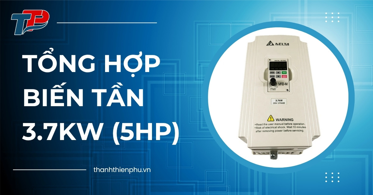 Tổng hợp biến tần 3.7kW (5HP)