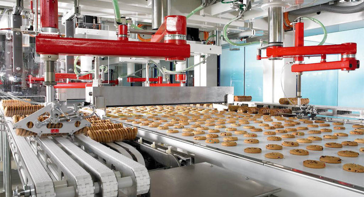 Ứng dụng của biến tần 30kW trong băng chuyền sản xuất