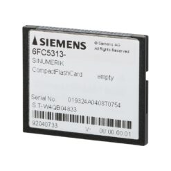 6FC5313-5AG00-0AA2 - Thẻ nhớ CompactFlash SINUMERIK 2GB trống Siemens