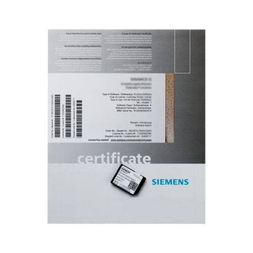 6FC5800-0AD30-0YB0 - Giấy phép SINUMERIK 828D/840D SL Siemens