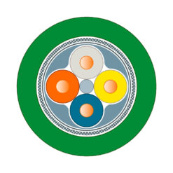 6XV1840-2AT10 - Cáp PROFINET Type A CAT5E 4 lõi 100m Siemens