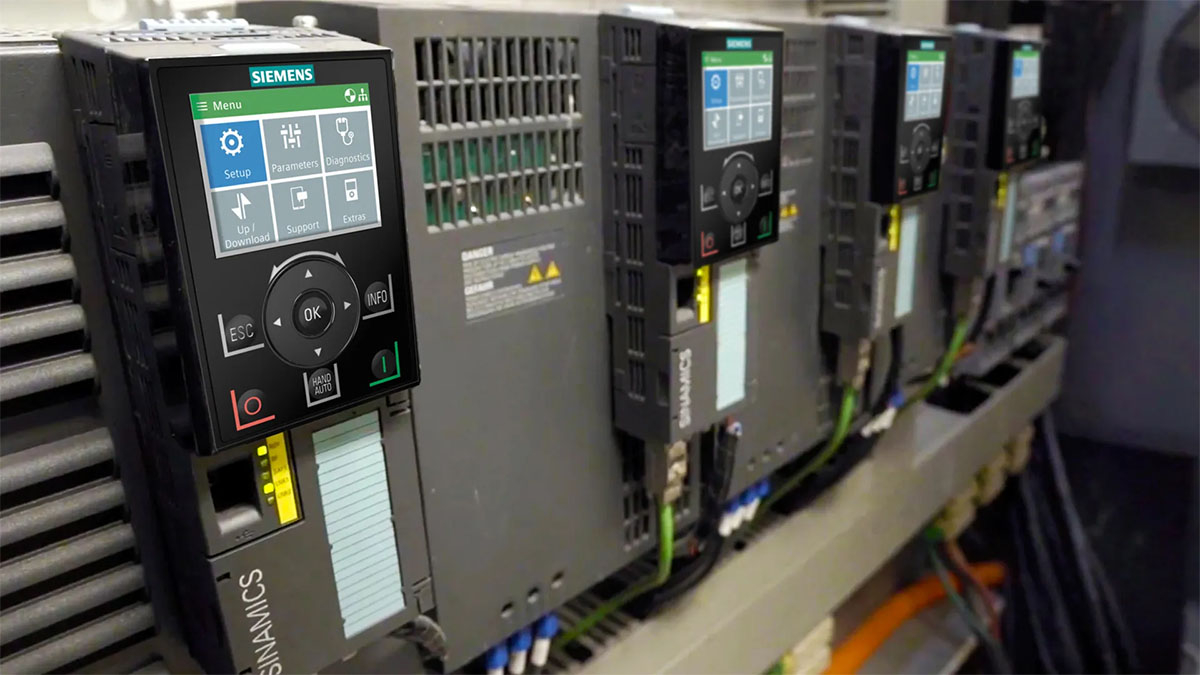 Biến tần cho máy nén khí Siemens G120