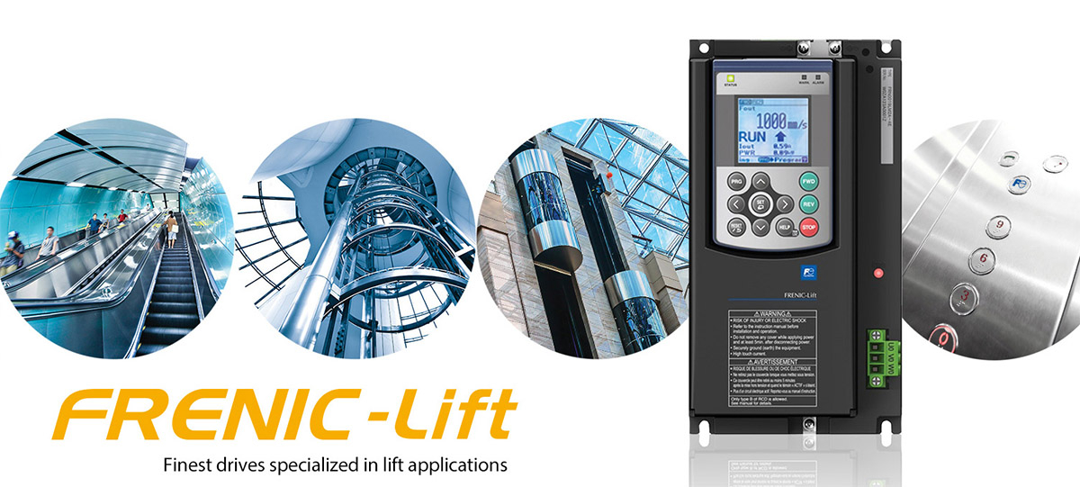 Biến tần Fuji chuyên dụng cho ứng dụng thang máy