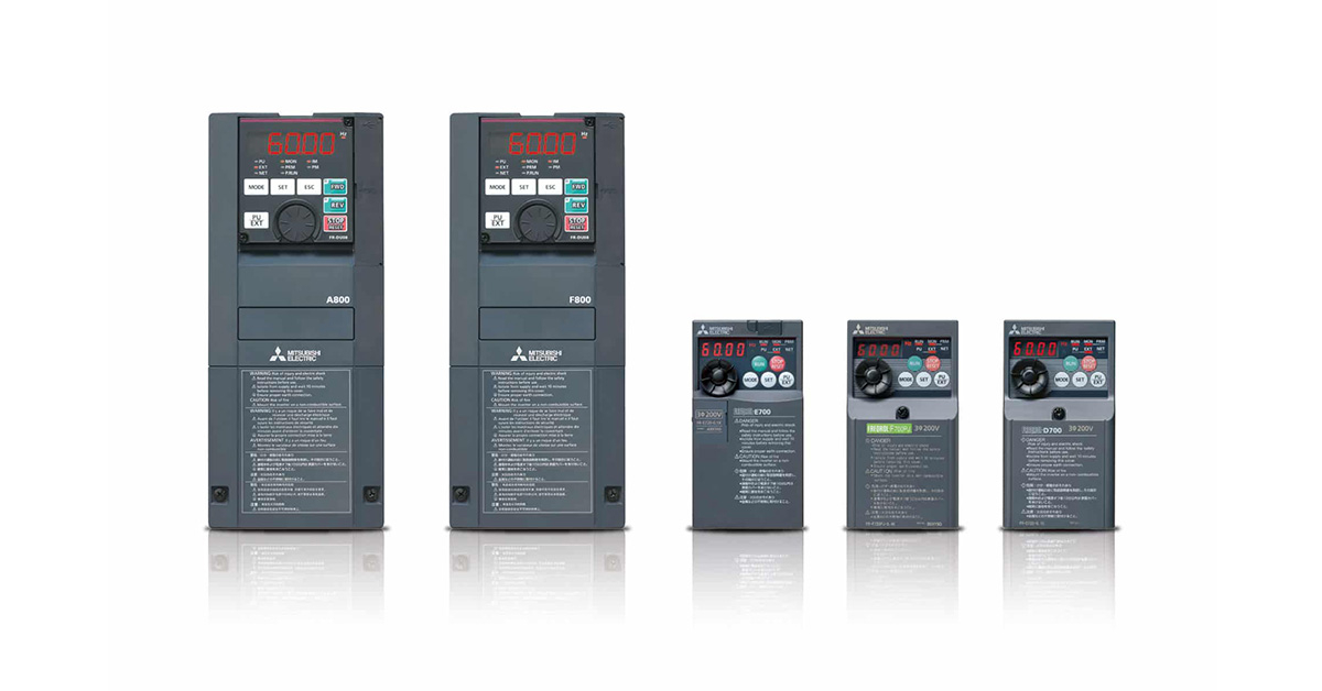 Biến tần Mitsubishi có dải công suất không rộng như biến tần ABB