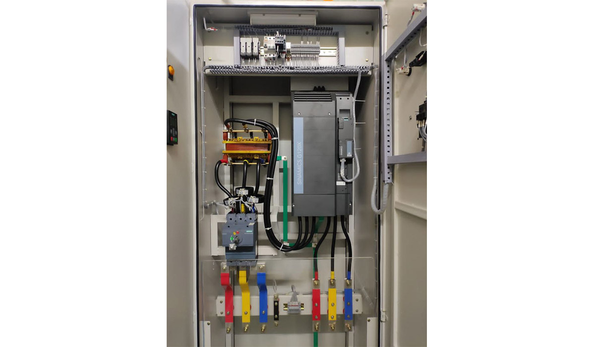 Lắp đặt biến tần G120X bên trong tủ điện Lắp đặt biến tần G120X bên trong tủ điện