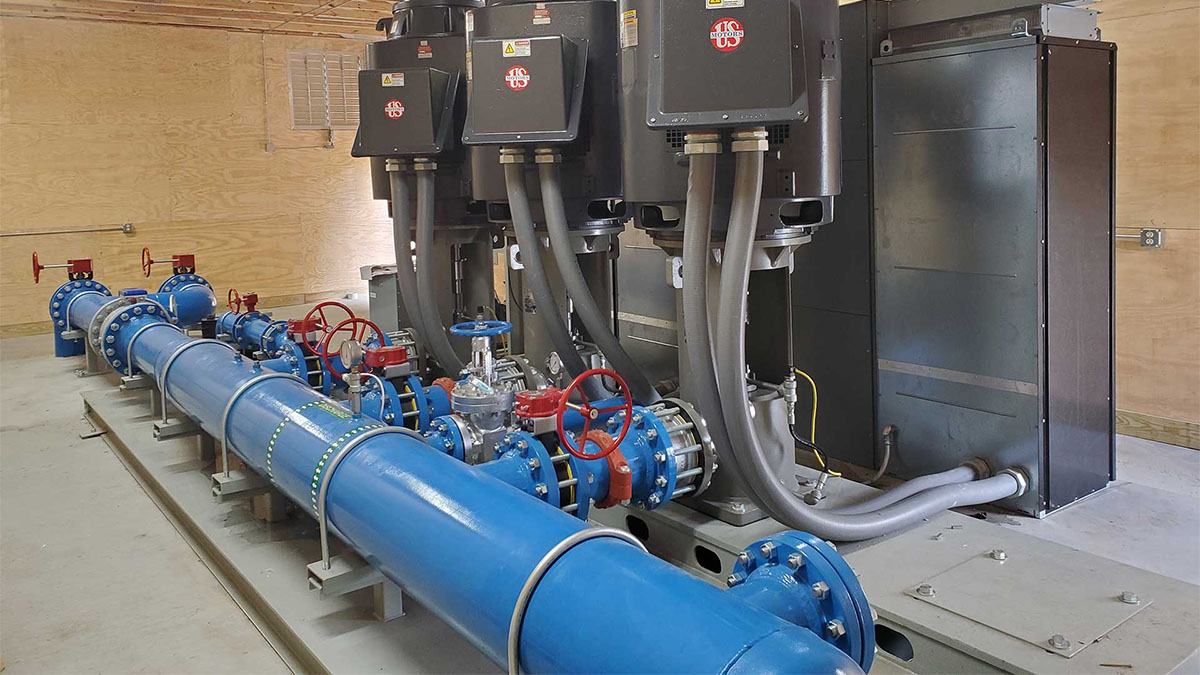 Ứng dụng biến tần G120X trong hệ thống cấp nước Ứng dụng biến tần G120X trong hệ thống cấp nước