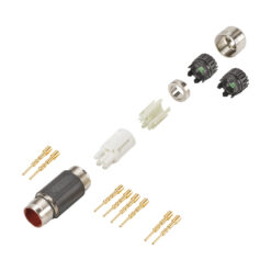 6FX2003-0LA00 - Đầu nối nguồn đực 6 chân size 1 Siemens