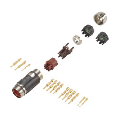 6FX2003-0LA10 - Đầu nối nguồn đực 6 chân size 1.5 Siemens