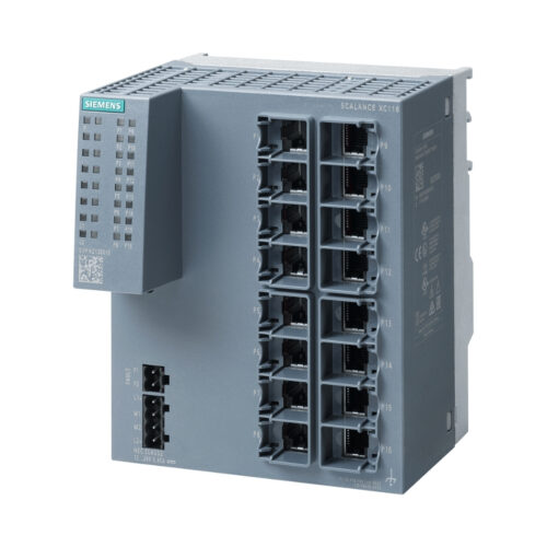 6GK5116-0BA00-2AC2 - Bộ chia mạng Switch IE SCALANCE XC116 Siemens
