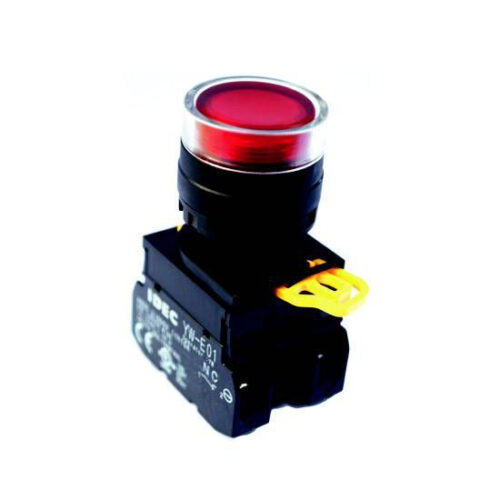 Nut-nhan-IDEC-YW1L-mat-phang-mau-do.jpg