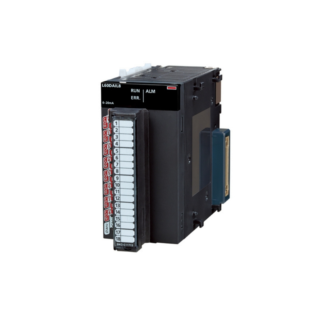 l60dail8 mo dun ngo ra l series 8 kenh analog mitsubishi L60DAIL8 - Mô đun ngõ ra L-Series 8 kênh Analog Mitsubishi