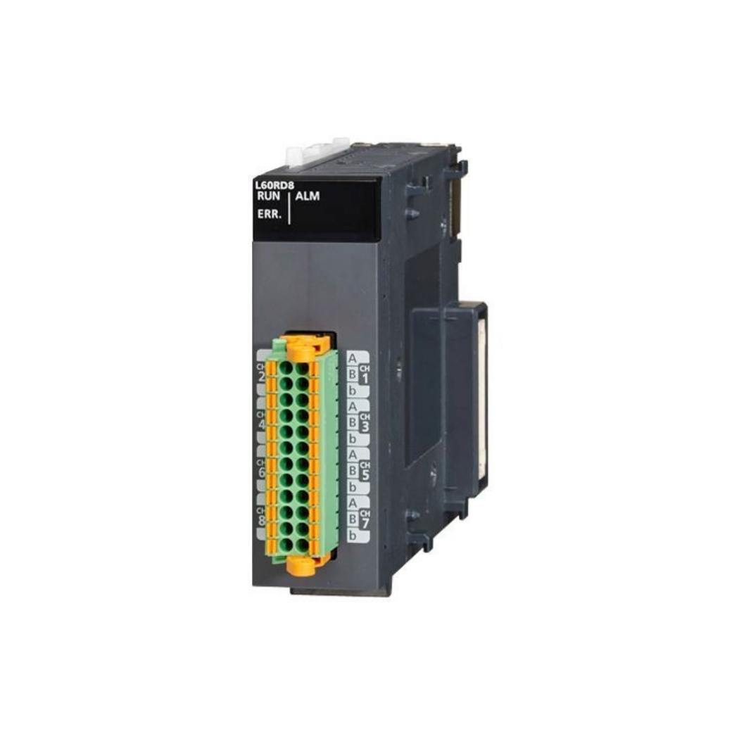 l60rd8 mo dun nhiet do 8 kenh plc l series mitsubishi L60RD8 - Mô đun nhiệt độ 8 kênh PLC L-Series Mitsubishi