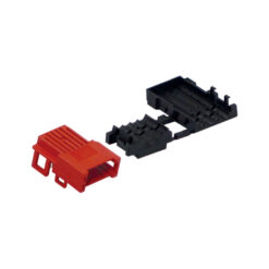 LE4-BR-10P - Bộ 10 đầu nối eCON 4 lõi 1.25sq màu đen/đỏ Mitsubishi