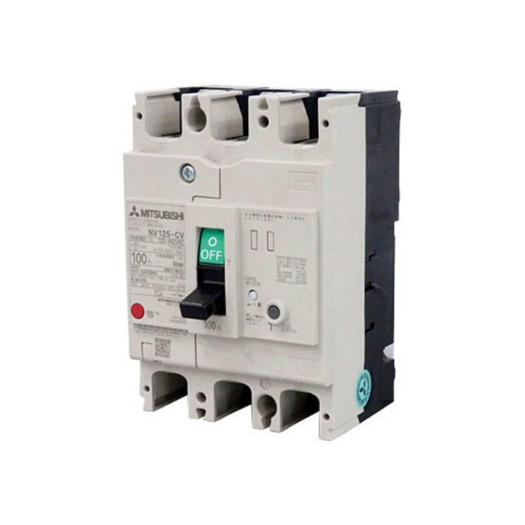 nv125 cv 3p 80a 2 440v 1 2 500ma jien ce cb khoi chong giat mitsubishi NV125-CV 3P 80A 2-440V 1.2.500MA JIEN CE - CB khối chống giật Mitsubishi