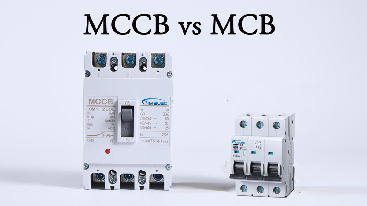 Sự khác nhau giữa MCCB và MCB