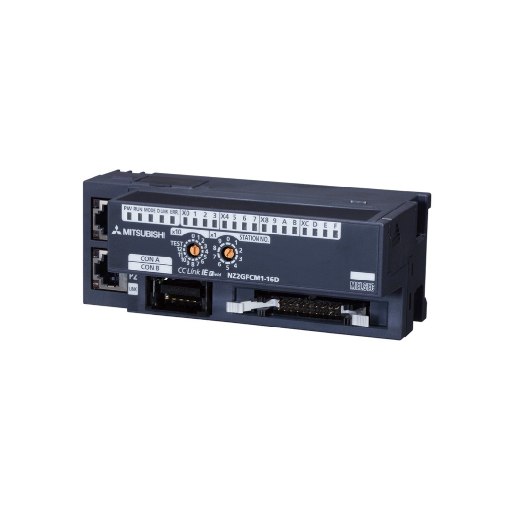nz2gfcm1 16de mo dun dau vao cc link ie field 16p 1day mitsubishi NZ2GFCM1-16DE - Mô đun đầu vào CC-Link IE Field 16P, 1dây Mitsubishi