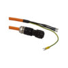 PCS040N-10.0-0C4 - Cáp nguồn HG-SR/HK-ST 10m chịu uốn Desina Mitsubishi