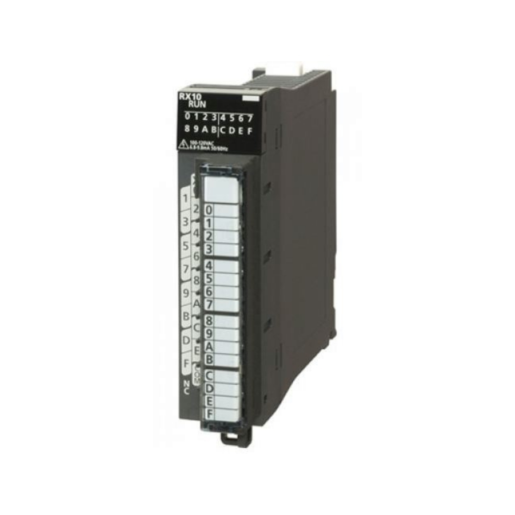 rx10 mo dun dau vao ac 16p plc iq r mitsubishi RX10 - Mô đun đầu vào AC 16P PLC iQ-R Mitsubishi