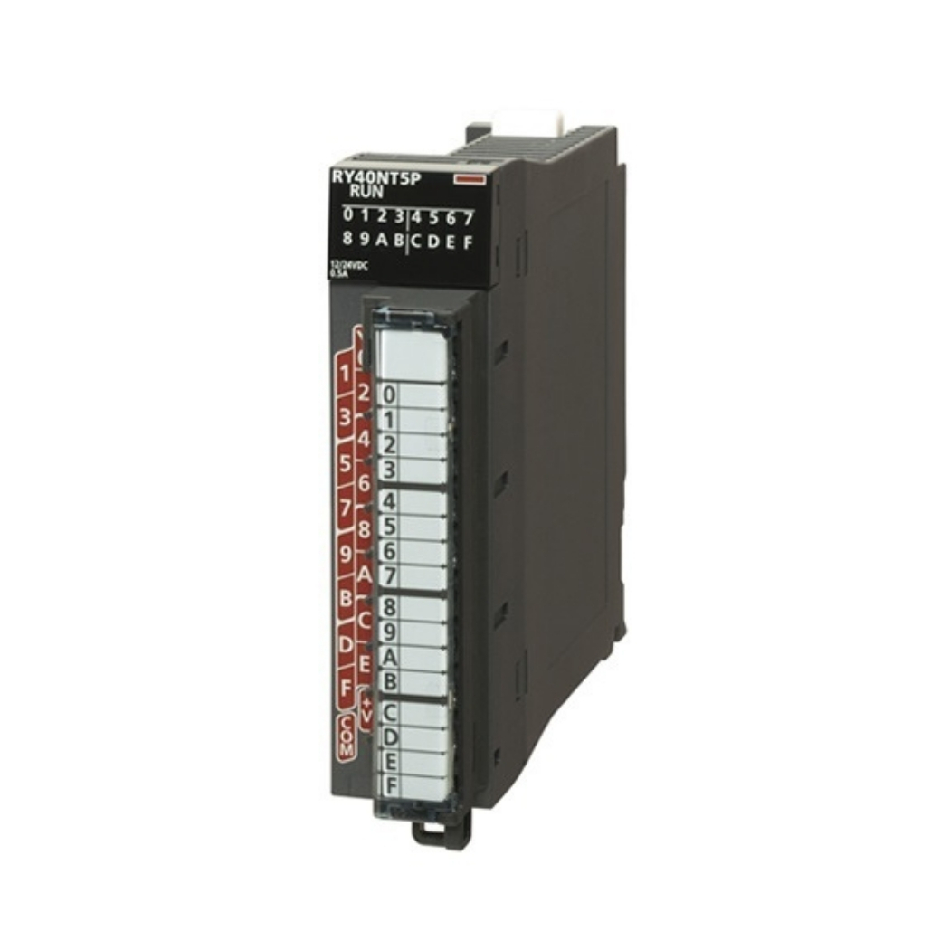 ry40nt5p mo dun dau ra trans sink 16p plc iq r mitsubishi RY40NT5P - Mô đun đầu ra trans sink 16P PLC iQ-R Mitsubishi