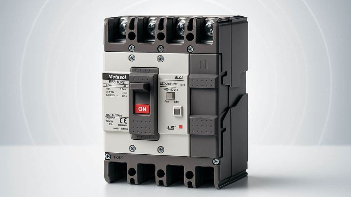 Aptomat chống giật Metasol ELCB LS