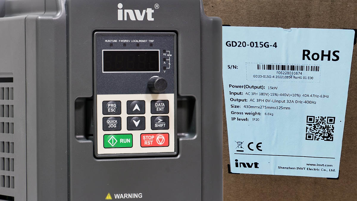 Biến tần INVT 15kW GD20-015G-4
