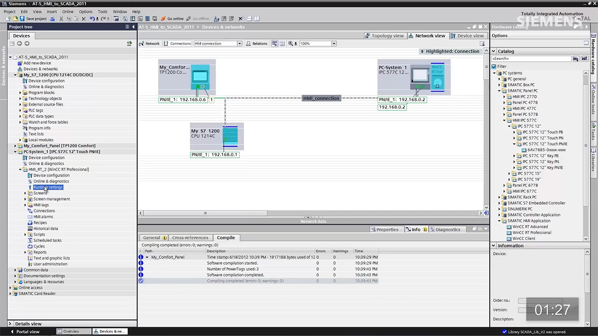 Phần mềm SCADA của Siemens
